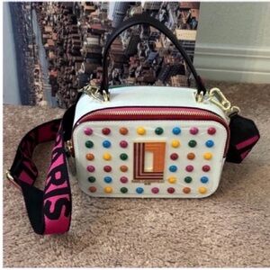 Brand new with dust bag Karl Lagerfeld Multicolor Studded Crossbody Bag